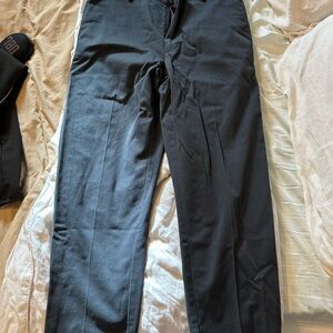 L.L. Bean Navy Blue Dress Pants Tailored and Versatile
